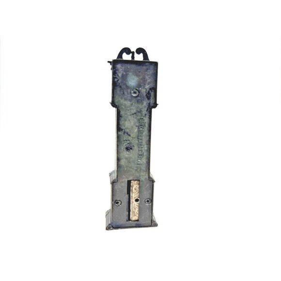 Vtg Die-Cast Metal 3.75" Miniature Grandfather Clock Pencil Sharpener Hong Kong - Picture 3 of 6